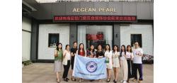 协会组织女企业家参观珍珠文化馆体验活动